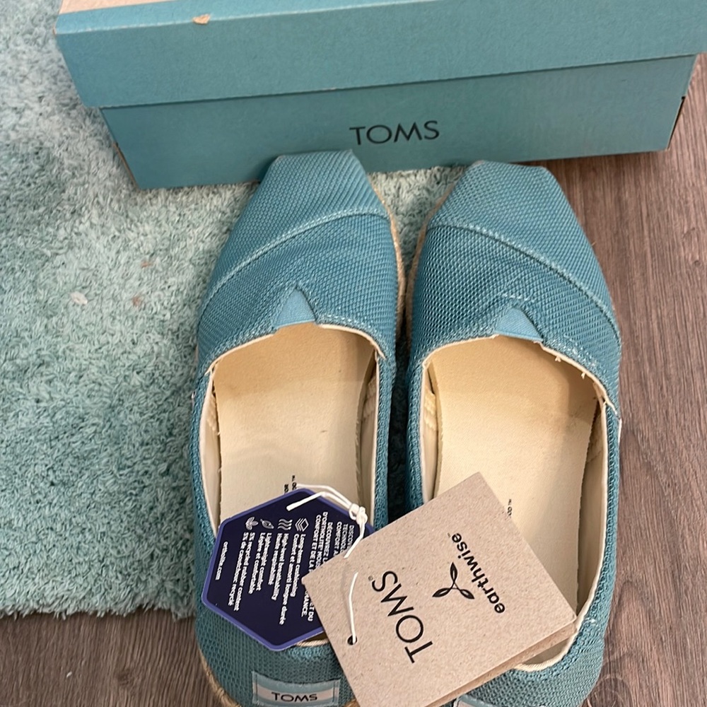 COPY - Sea green ortholite size 8 TOMS
